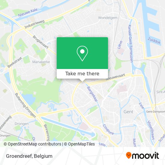 Groendreef map