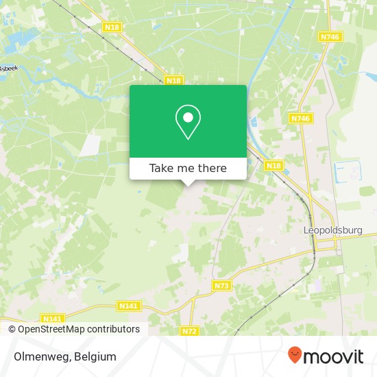 Olmenweg map