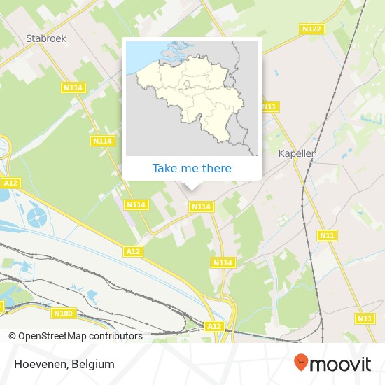 Hoevenen map