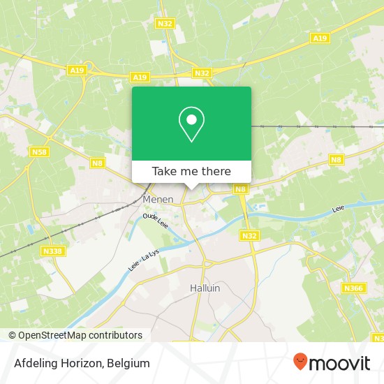 Afdeling Horizon plan