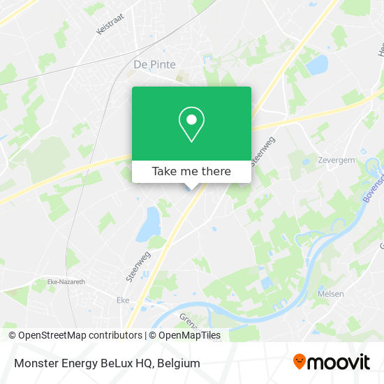 Monster Energy BeLux HQ map