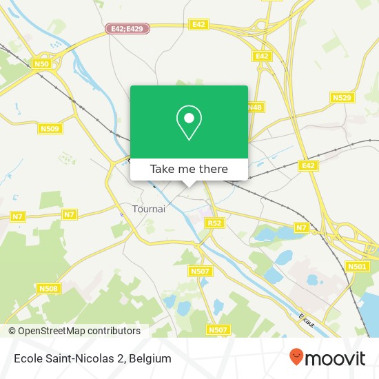 Ecole Saint-Nicolas 2 map