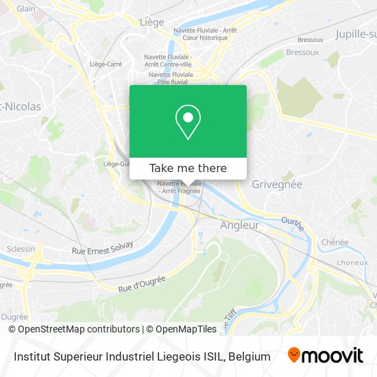 Institut Superieur Industriel Liegeois ISIL map