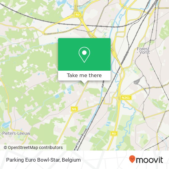 Parking Euro Bowl-Star map