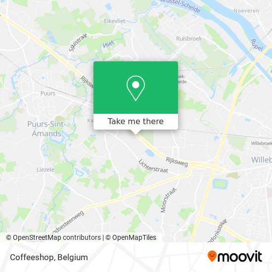 Coffeeshop map