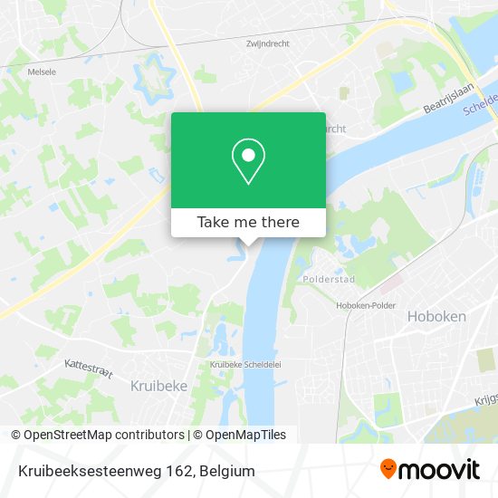 Kruibeeksesteenweg 162 plan