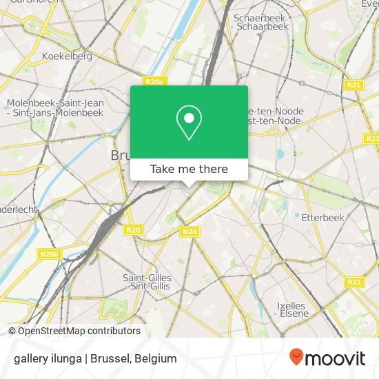 gallery ilunga | Brussel map