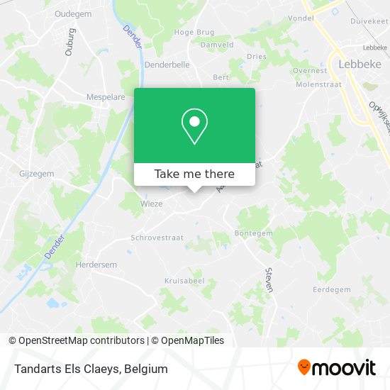 Tandarts Els Claeys map