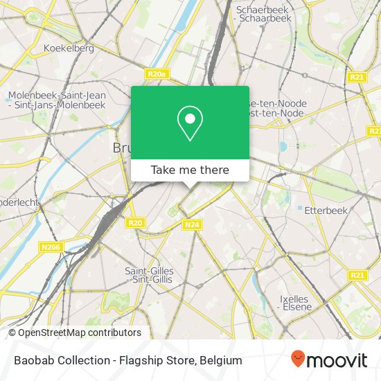 Baobab Collection - Flagship Store map