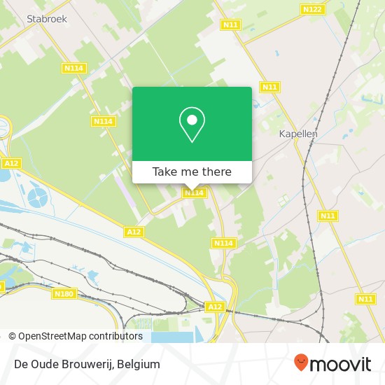 De Oude Brouwerij map