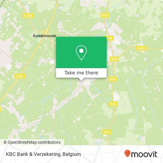 KBC Bank & Verzekering map