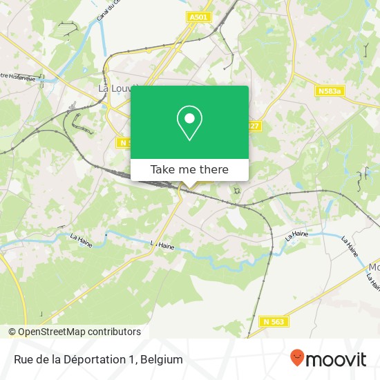 Rue de la Déportation 1 map