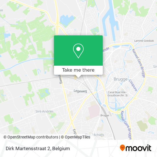 Dirk Martensstraat 2 map