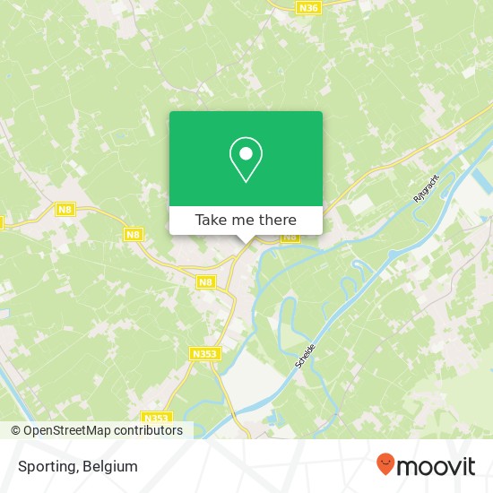 Sporting map