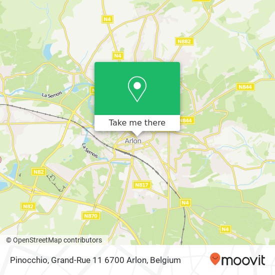 Pinocchio, Grand-Rue 11 6700 Arlon map