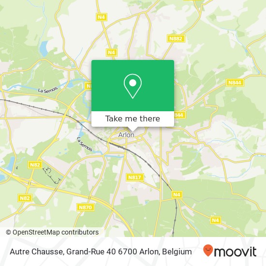 Autre Chausse, Grand-Rue 40 6700 Arlon map