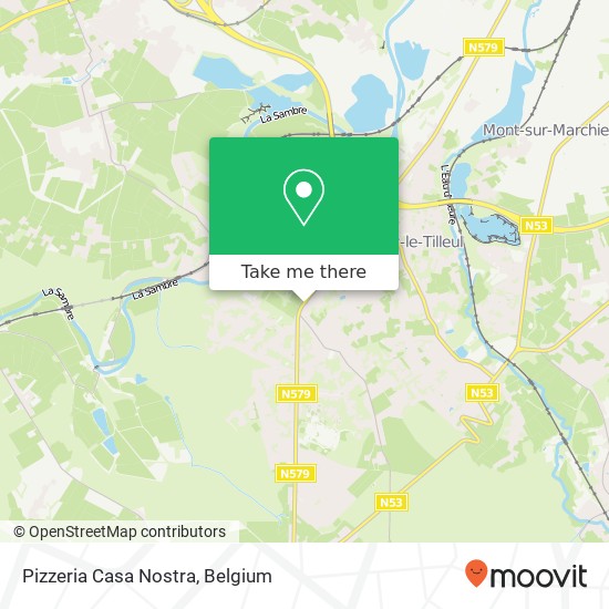 Pizzeria Casa Nostra, Rue de Gozée 512 6110 Montigny-le-Tilleul map