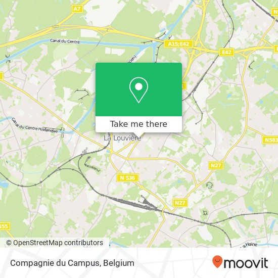 Compagnie du Campus plan