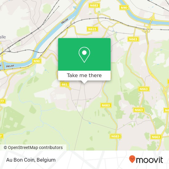 Au Bon Coin map