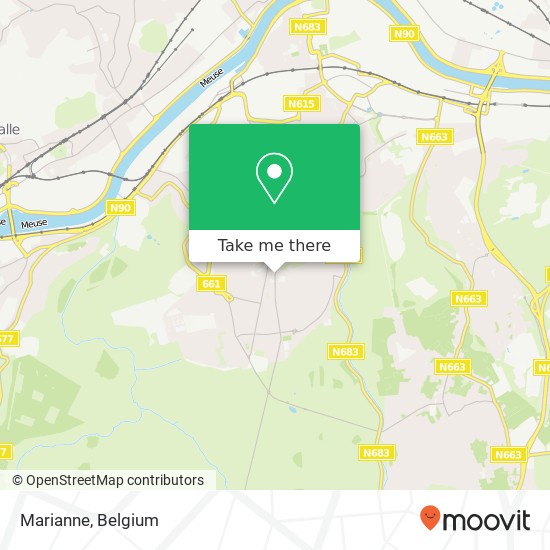 Marianne, Rue de Plainevaux 4100 Seraing map