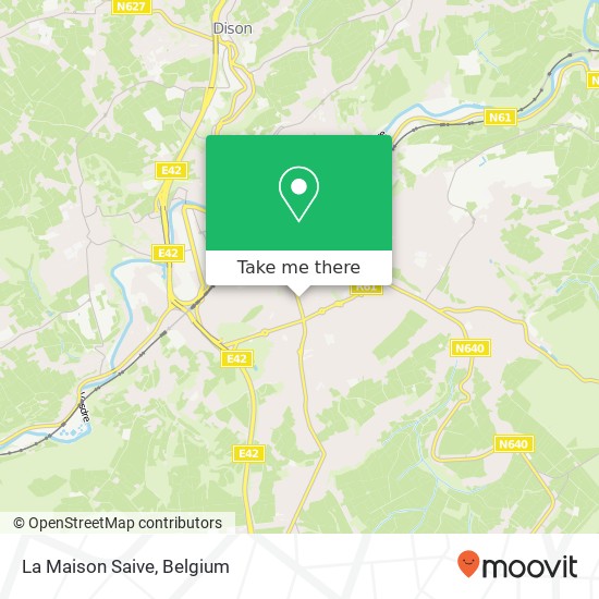 La Maison Saive, Chaussée de Heusy 203 4800 Verviers map