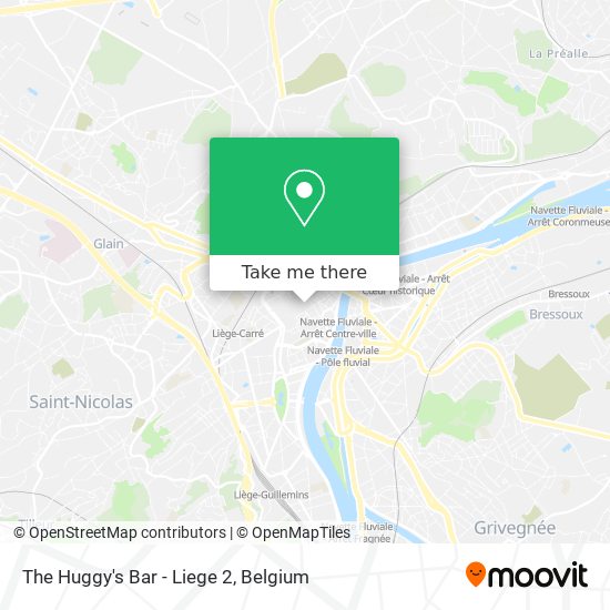 The Huggy's Bar - Liege 2 plan