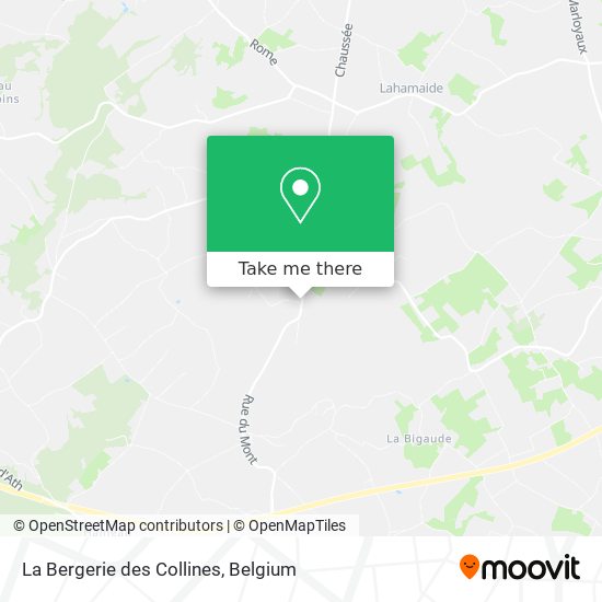 La Bergerie des Collines plan