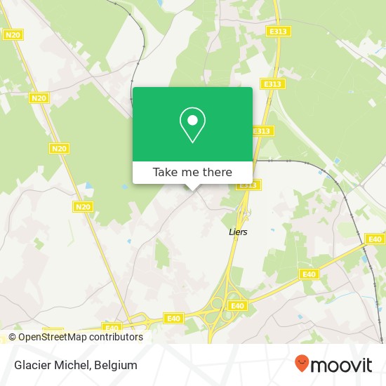 Glacier Michel, Rue Provinciale 51 4042 Herstal map