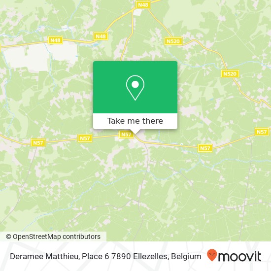 Deramee Matthieu, Place 6 7890 Ellezelles plan