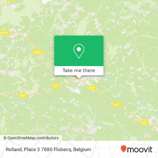 Rolland, Place 3 7880 Flobecq map