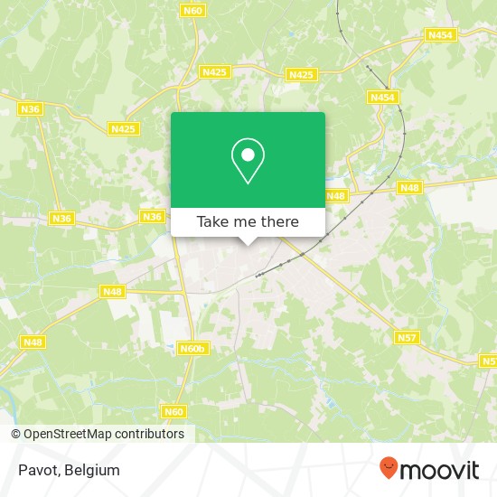 Pavot, Abeelstraat 24 9600 Ronse map