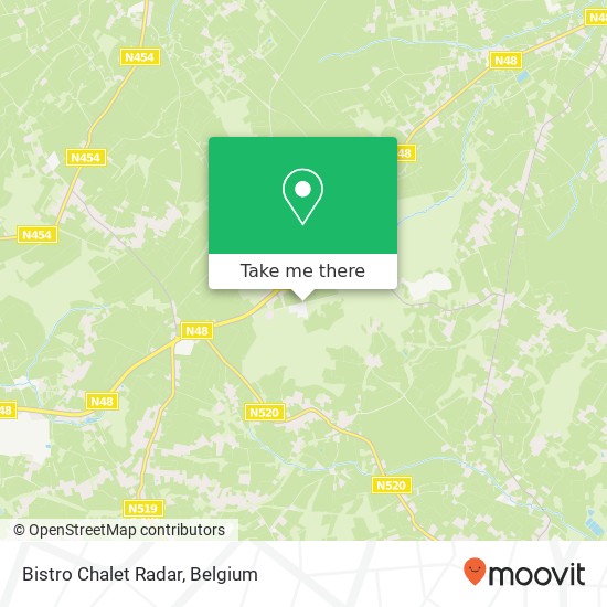 Bistro Chalet Radar map