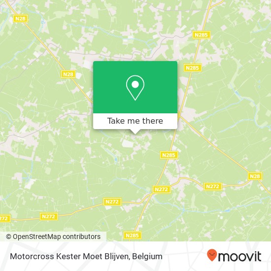 Motorcross Kester Moet Blijven, Heidestraat 1755 Gooik map