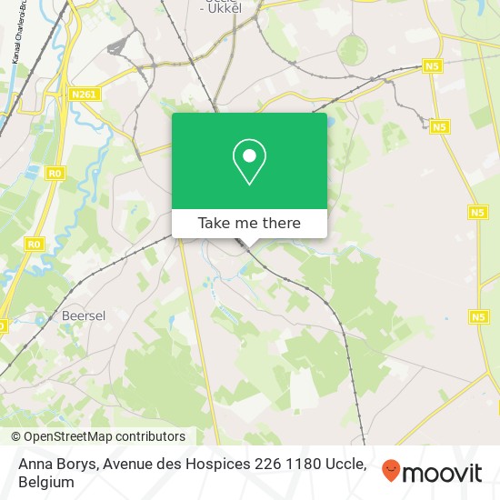 Anna Borys, Avenue des Hospices 226 1180 Uccle map