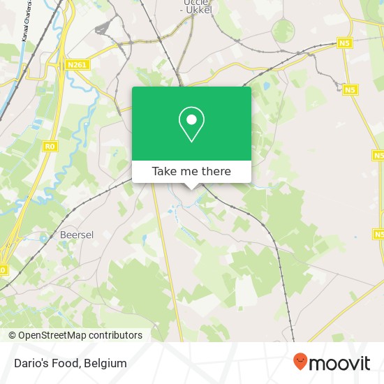 Dario's Food, Place Communale 10 1630 Linkebeek map