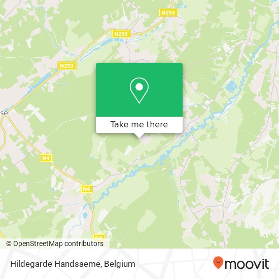 Hildegarde Handsaeme map