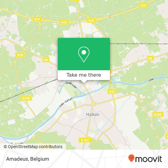Amadeus, Rijselstraat 51 8930 Menen map