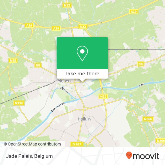 Jade Paleis, Leopoldplein 4 8930 Menen map