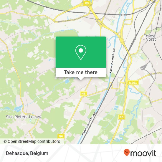 Dehasque, Jan Vanderstraetenstraat 139 1600 Sint-Pieters-Leeuw map