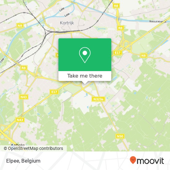 Elpee, 8500 Kortrijk map