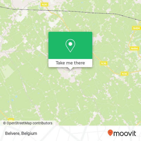 Belvere map