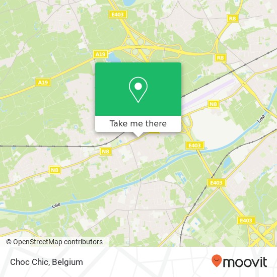 Choc Chic, Kortrijkstraat 62 8560 Wevelgem map