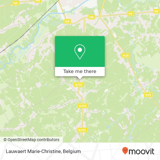 Lauwaert Marie-Christine, Edingsesteenweg 282 9400 Ninove map