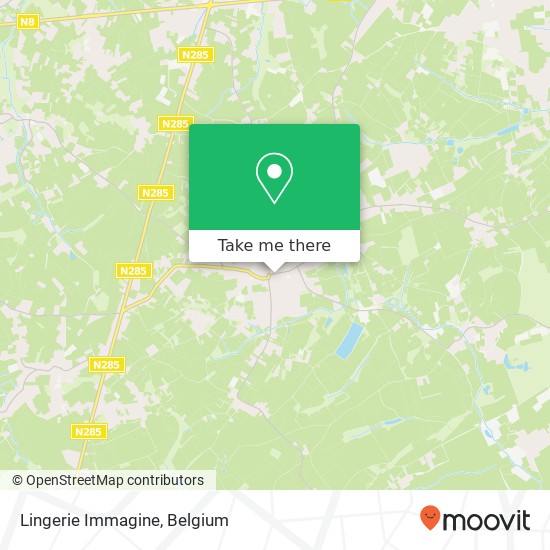 Lingerie Immagine, Markt 7 1750 Lennik map