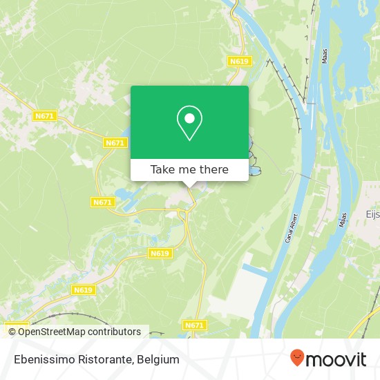 Ebenissimo Ristorante, Rue du Vieux Moulin 2 4690 Bassenge map