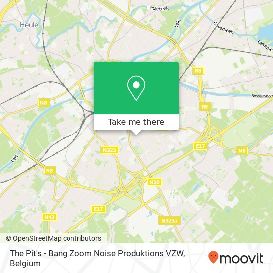 The Pit's - Bang Zoom Noise Produktions VZW map