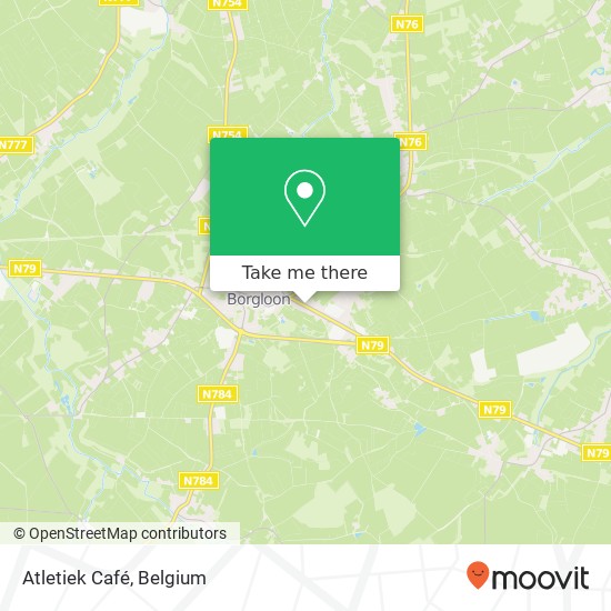 Atletiek Café map