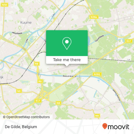 De Gilde map