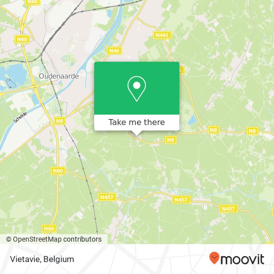 Vietavie, Kerzelare 9700 Oudenaarde map