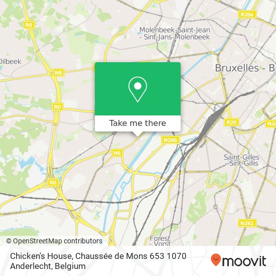 Chicken's House, Chaussée de Mons 653 1070 Anderlecht map